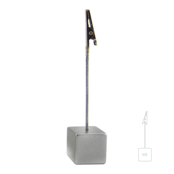 "Alligator" Metal Tag Holder